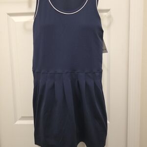 Yogalicious Navy Blue Athletic Dress